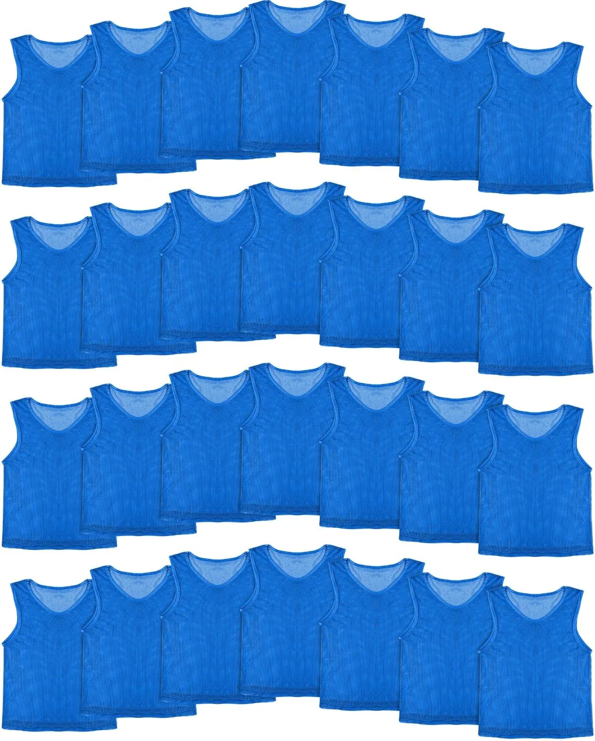 36 Pcs Pennies for Sports Youth Football Practice Jersey Adult Basketball Soccer Hockey Pinnies Kids Scrimmage Jerseys