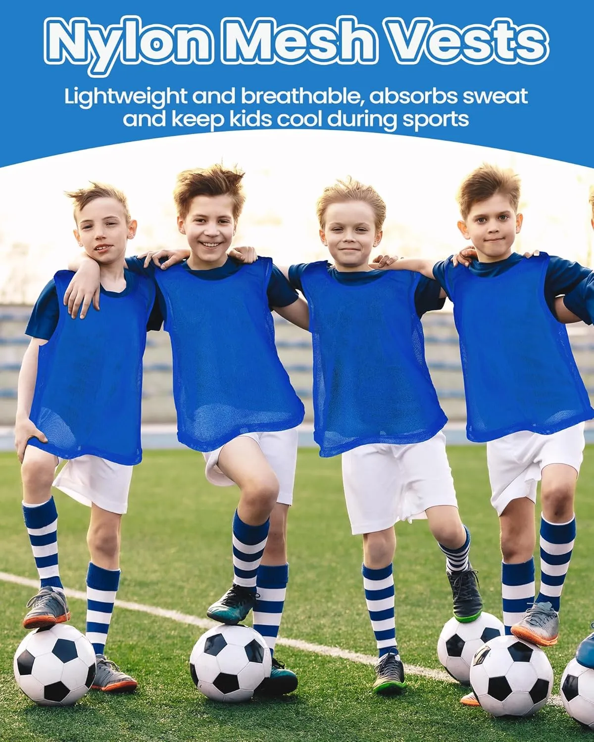 36 Pcs Pennies for Sports Youth Football Practice Jersey Adult Basketball Soccer Hockey Pinnies Kids Scrimmage Jerseys
