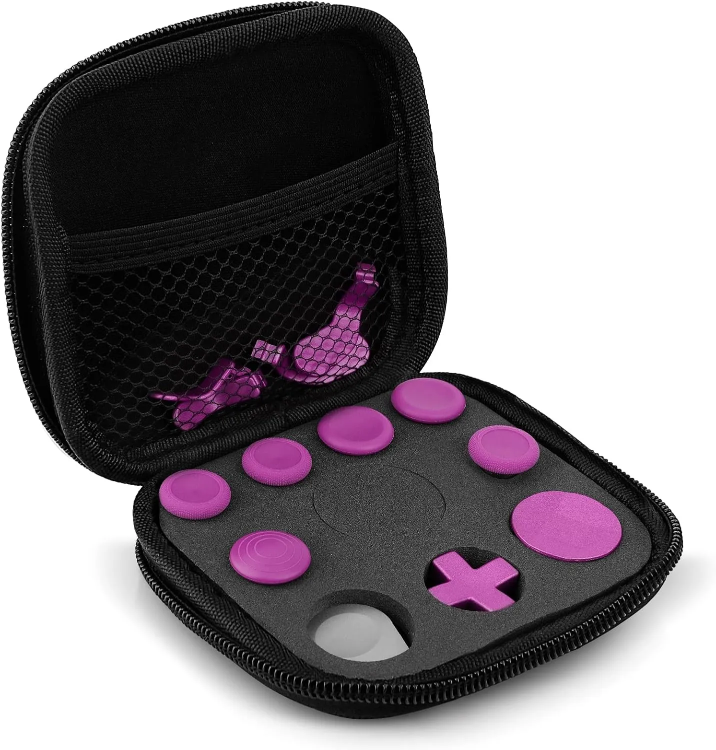 Accessories for Xbox One Elite Series 2 Controller(Model 1797), Metal Thumbsticks Paddles Joysticks Replacement Parts Kits Compatible with Xbox Elite Wireless Controller Series 2 Core(Magenta)