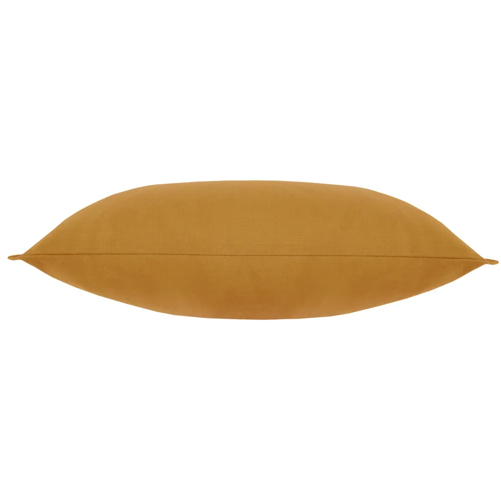 Alfresco Outdoor Oxford Cushion Ochre