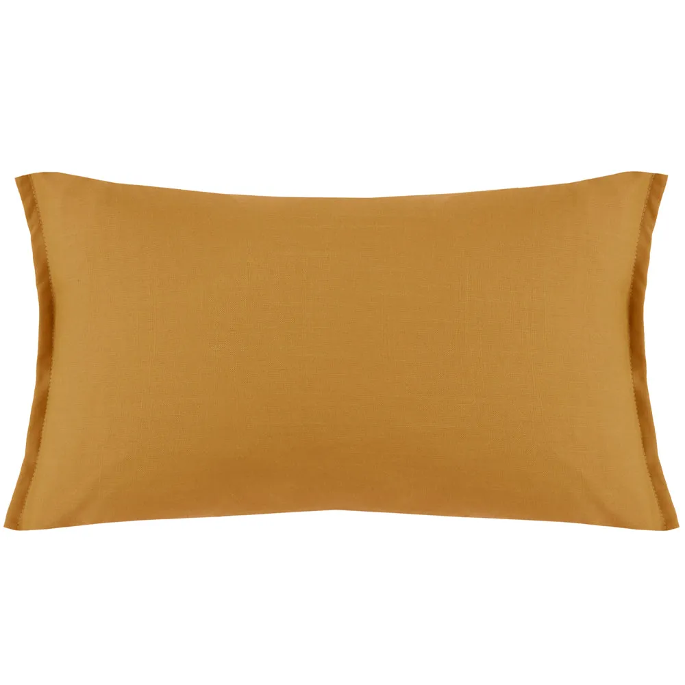Alfresco Outdoor Oxford Cushion Ochre