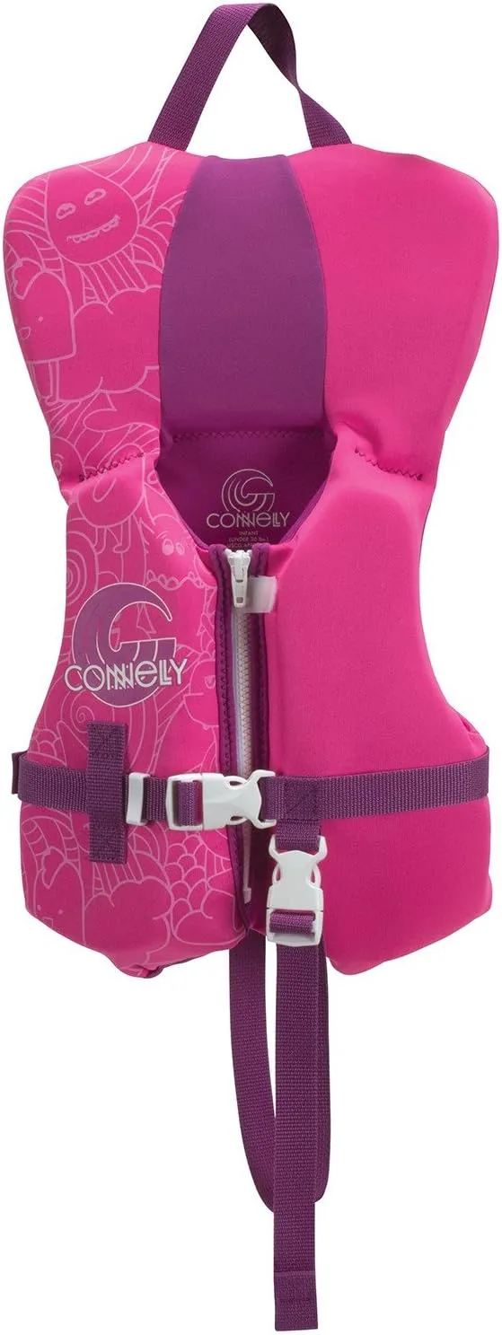 Connelly Infant Girl's Promo Neo Vest - Coast Guard Approved