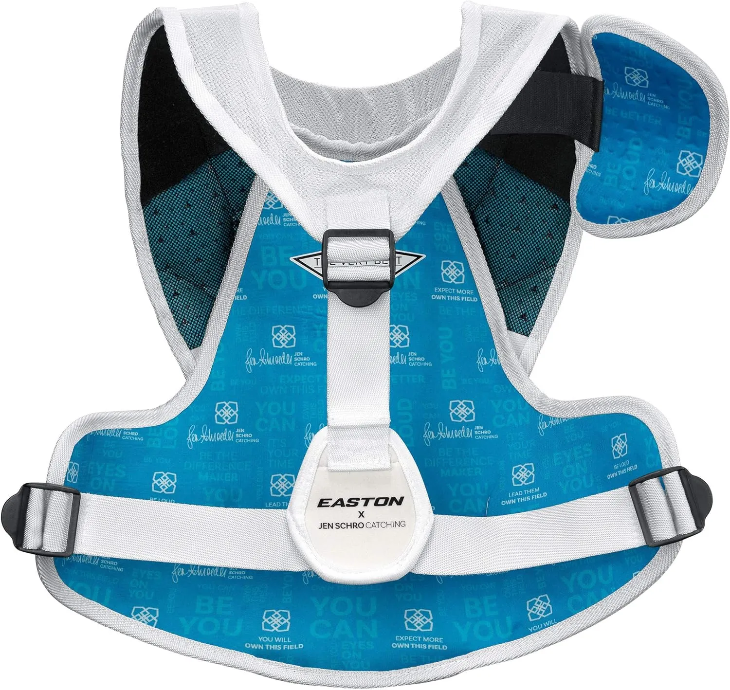 Easton | JEN SCHRO THE VERY BEST Softball Catcher's Chest Protector | NOCSAE Approved | Small/Medium/Large | Multiple Colors