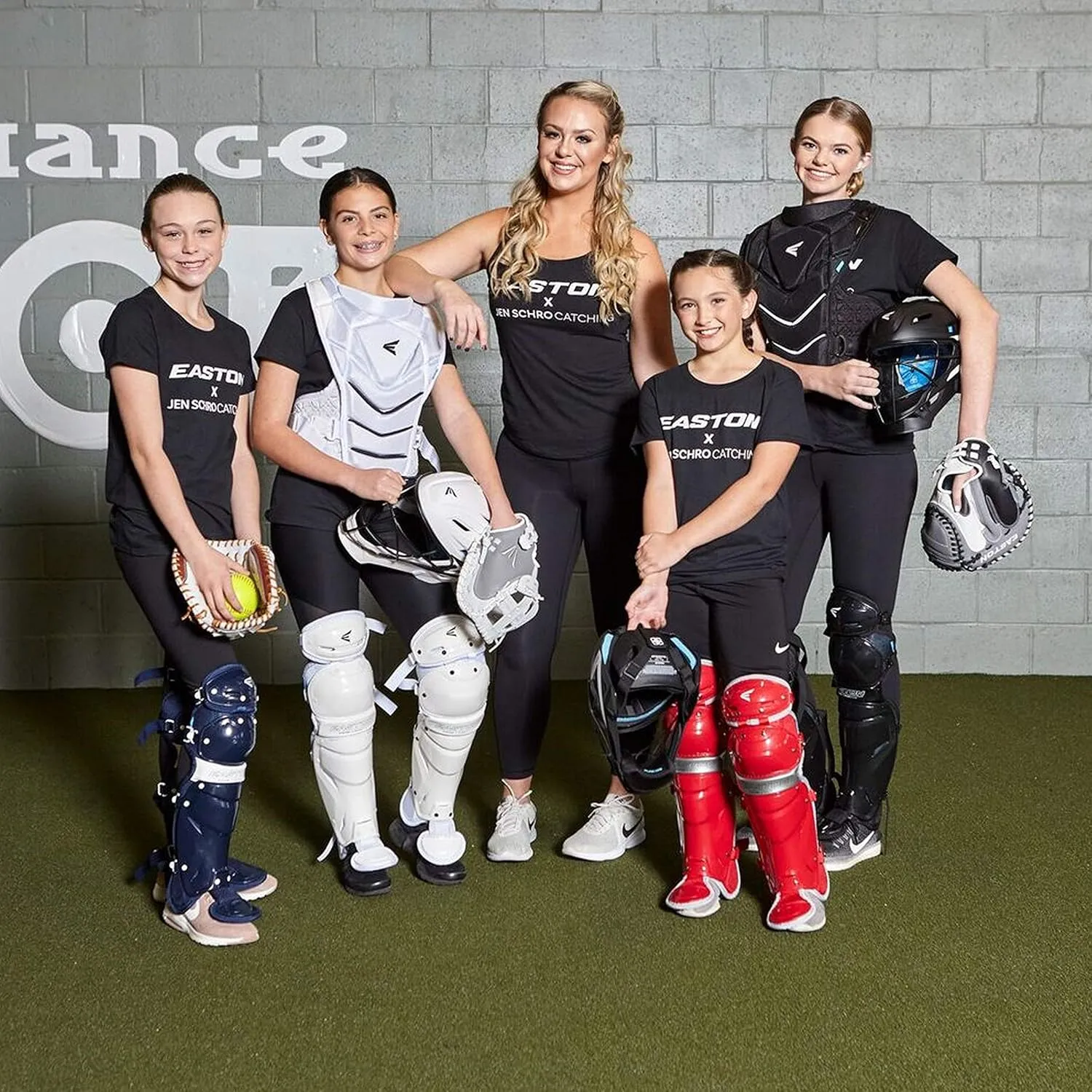 Easton | JEN SCHRO THE VERY BEST Softball Catcher's Chest Protector | NOCSAE Approved | Small/Medium/Large | Multiple Colors