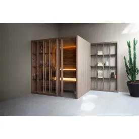 Effe SU70200020 Yoku s door 45 left door canaletto walnut 4,5 kw 240v 1ph 60hz
