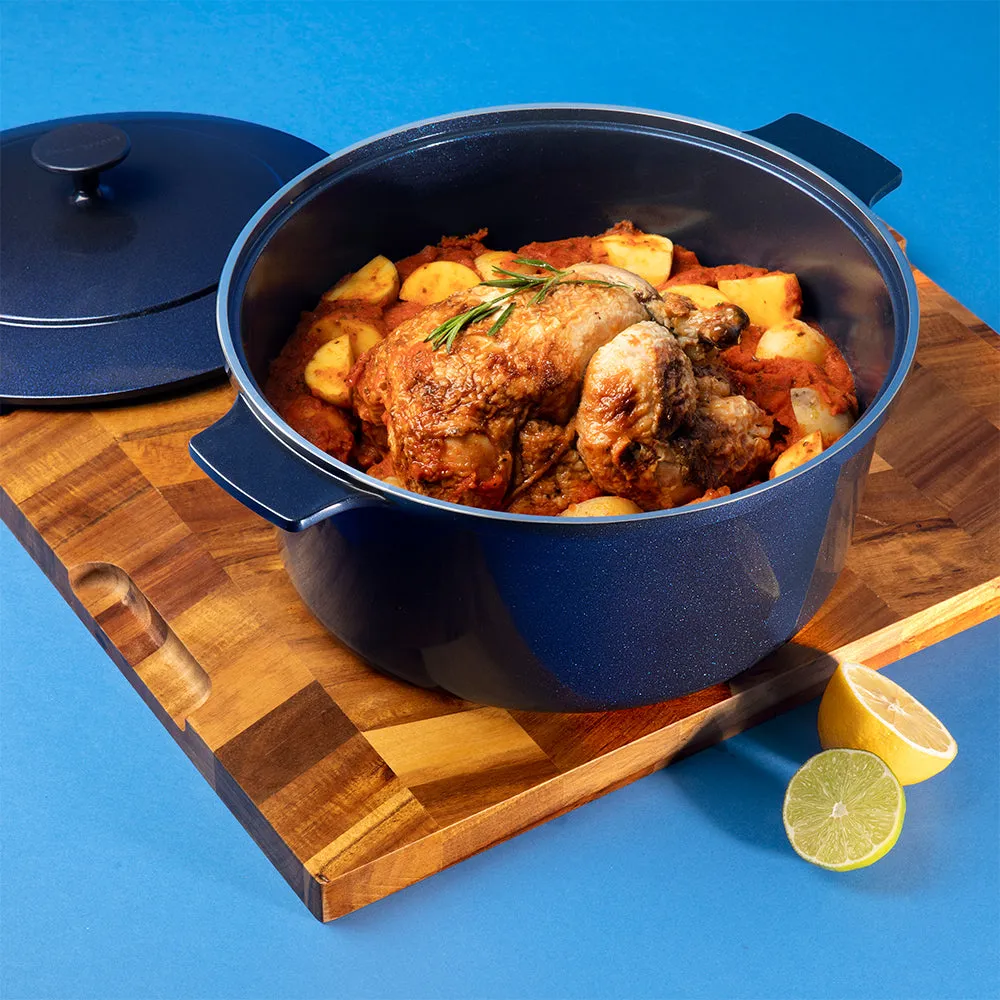 Granitestone Durable Dutch Oven 6.5QT with Self-Basting Lid Technology