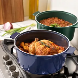 Granitestone Durable Dutch Oven 6.5QT with Self-Basting Lid Technology