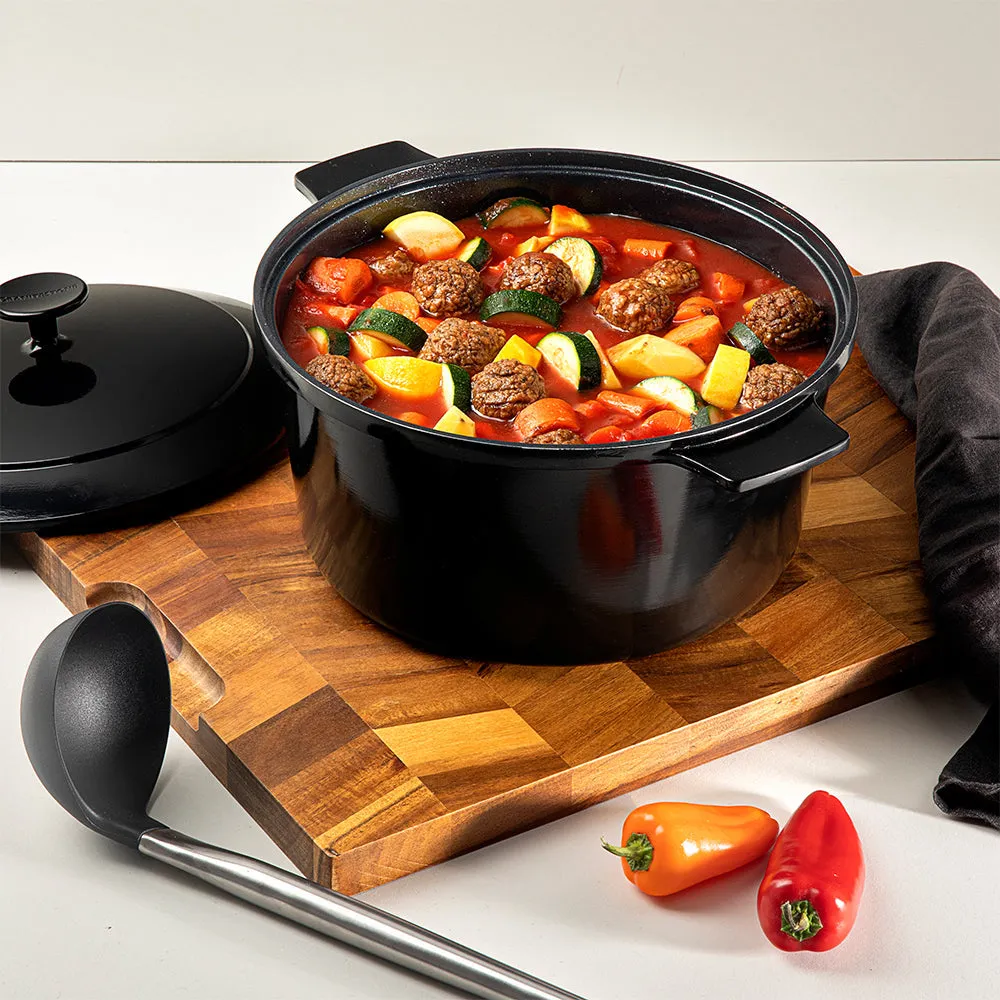 Granitestone Durable Dutch Oven 6.5QT with Self-Basting Lid Technology