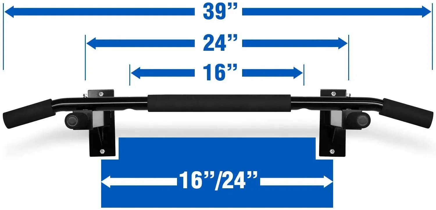 Heavy Duty Wall Mount Pull Up Bar/Chin Up Bar