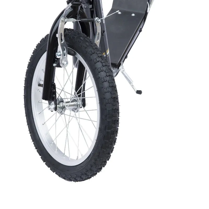 HOMCOM Stunt Scooter with 16" Wheels - Black
