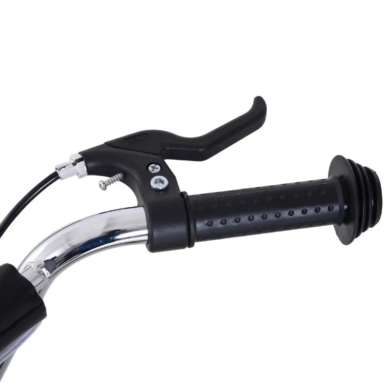 HOMCOM Stunt Scooter with 16" Wheels - Black