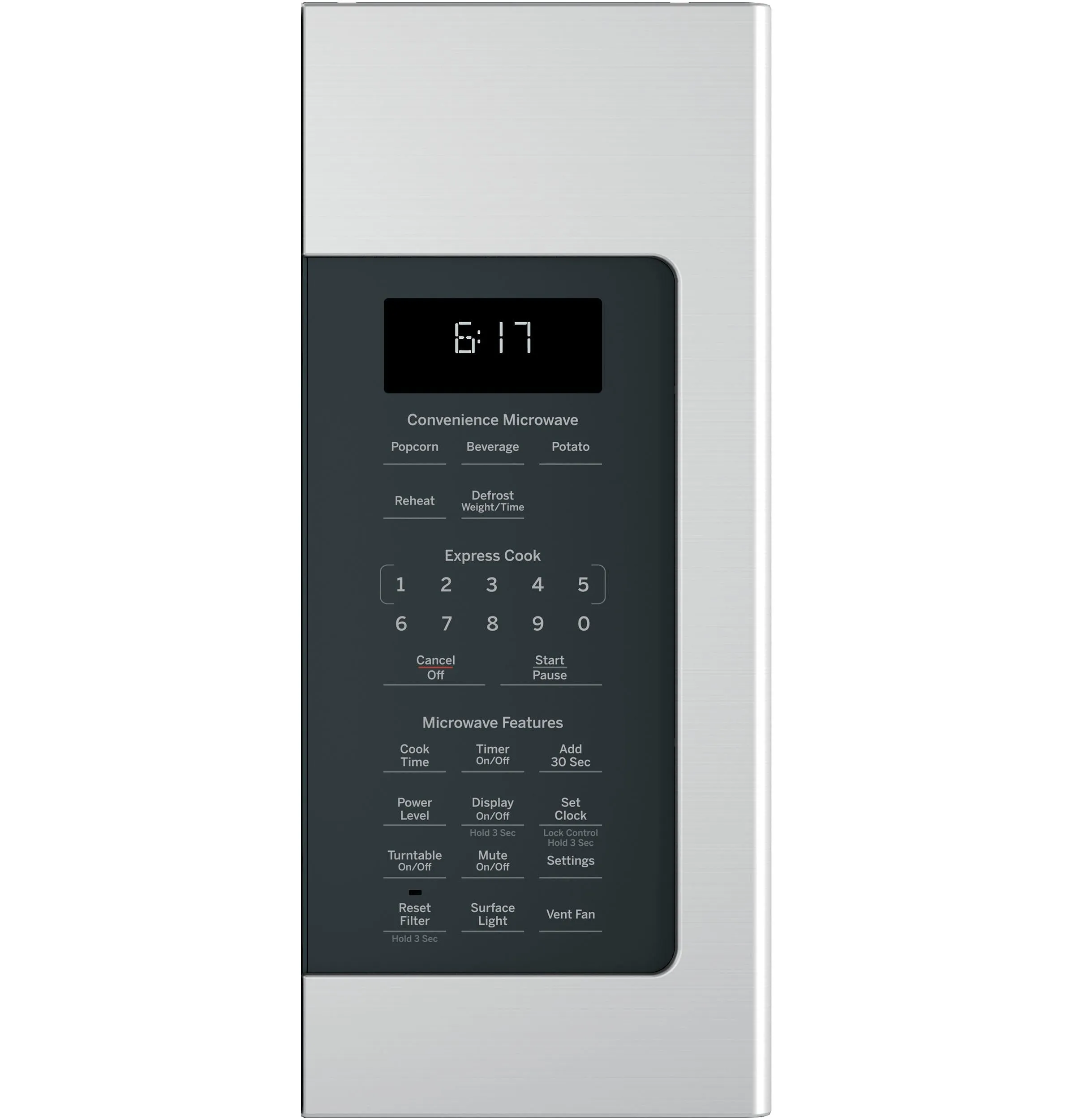 JVM6172SKSS GE® 1.7 Cu. Ft. Over-the-Range Microwave Oven