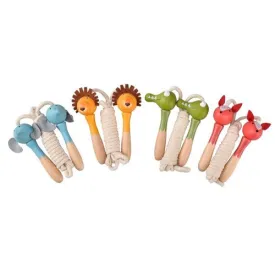 Kaper Kidz Wooden Skipping Rope Jungle Animal