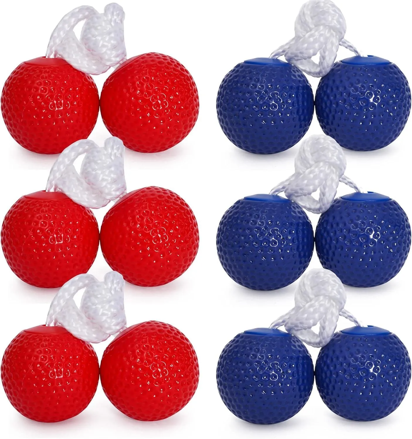 KH Ladderball Balls Set Replacement Balls Ladder Toss Game Balls Soft Golf Balls Safe for Kids(6 Pack)