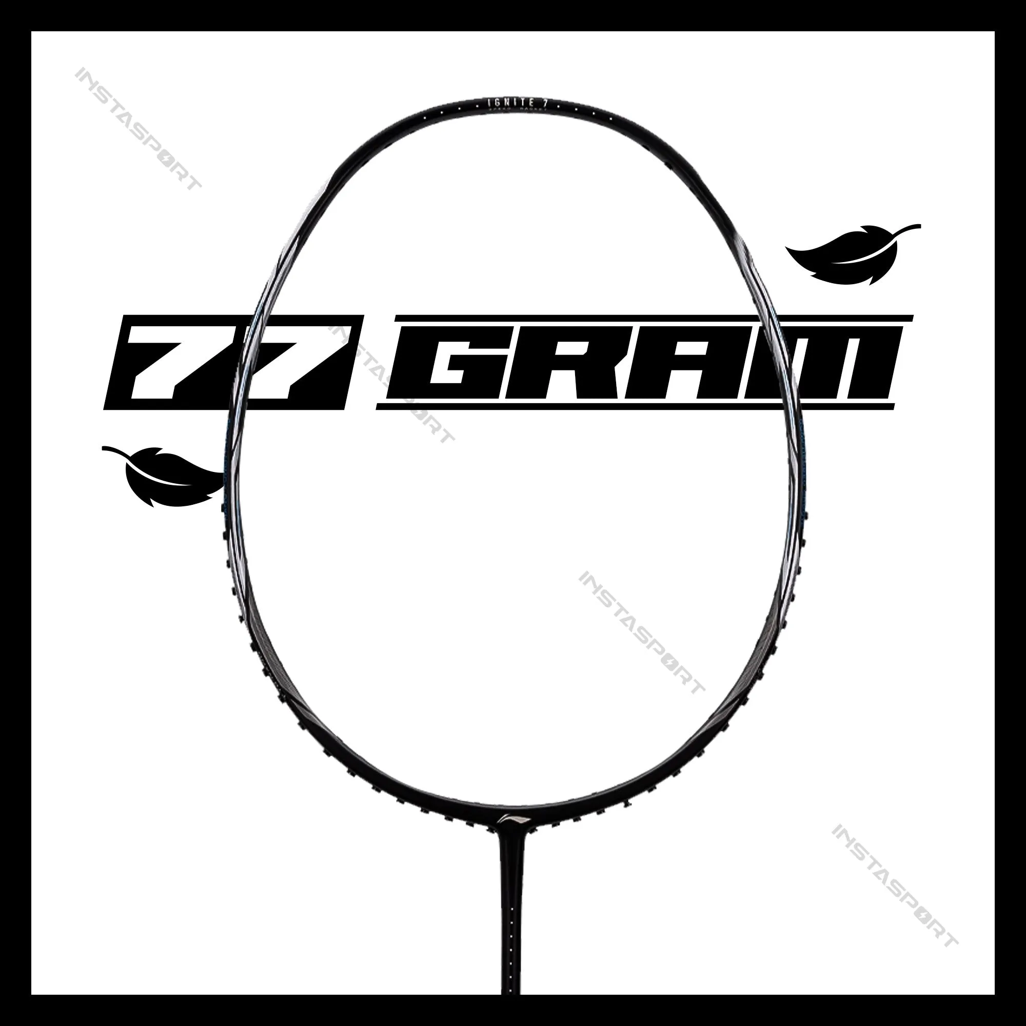 Li-Ning Ignite 7 Badminton Racket (Black/Silver)