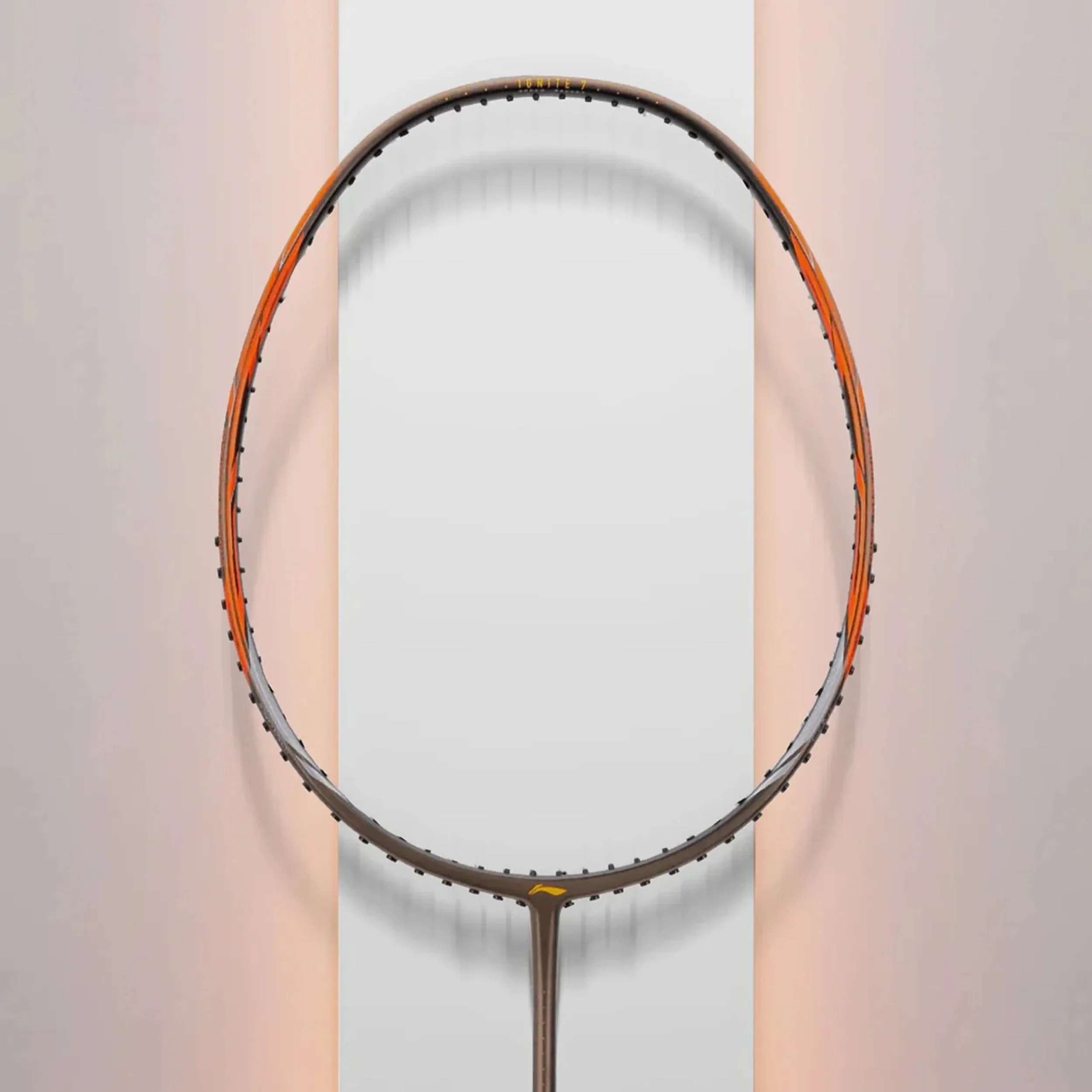 Li-Ning Ignite 7 Badminton Racket (Olive Grey/ Orange)