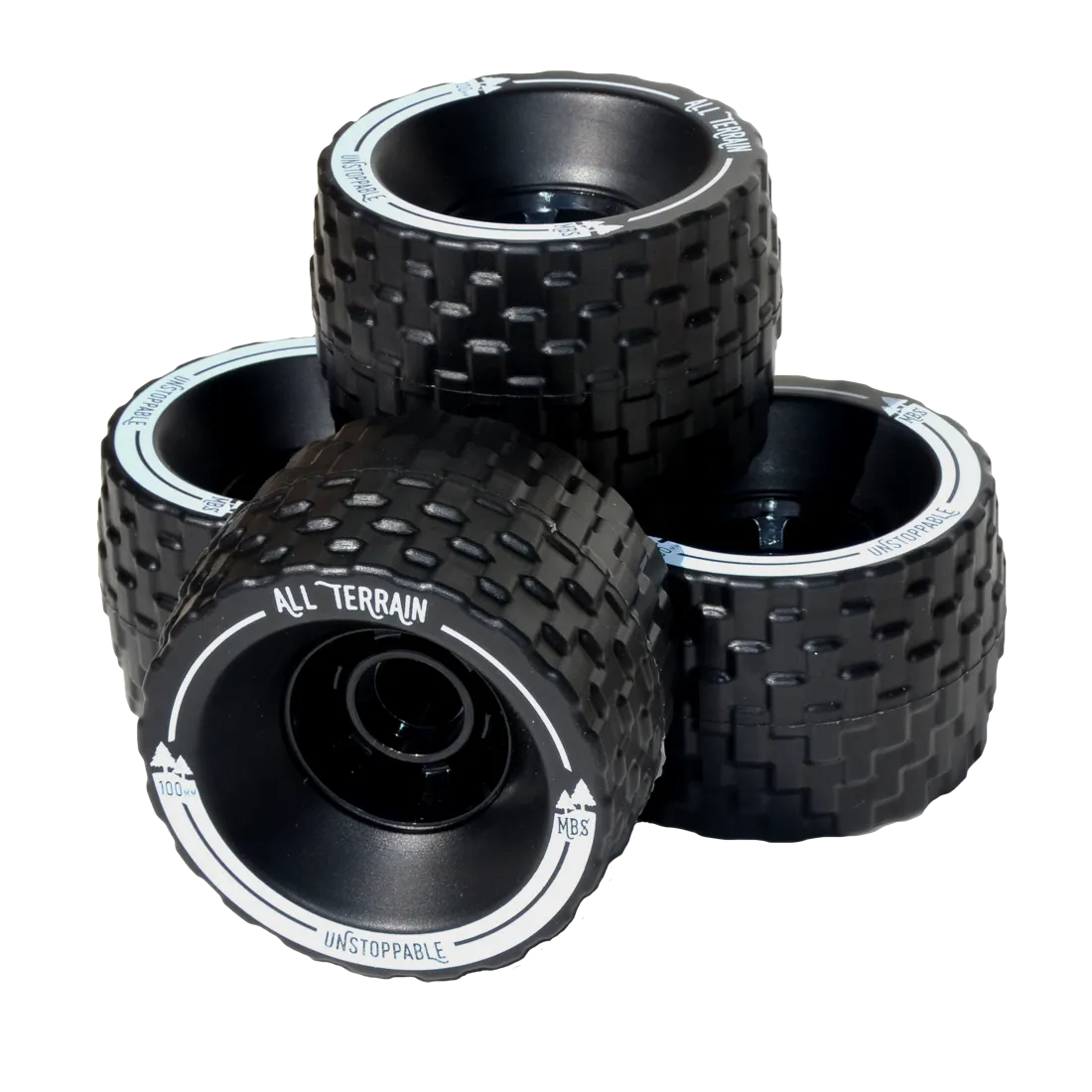 MBS All Terrain Skateboard Wheels