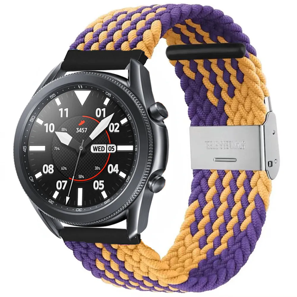 Nylon Braided Loop Watch Straps Compatible with the Polar Ignite
