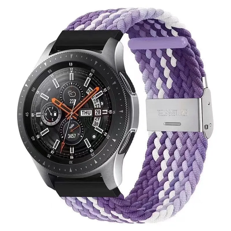 Nylon Braided Loop Watch Straps Compatible with the Polar Ignite