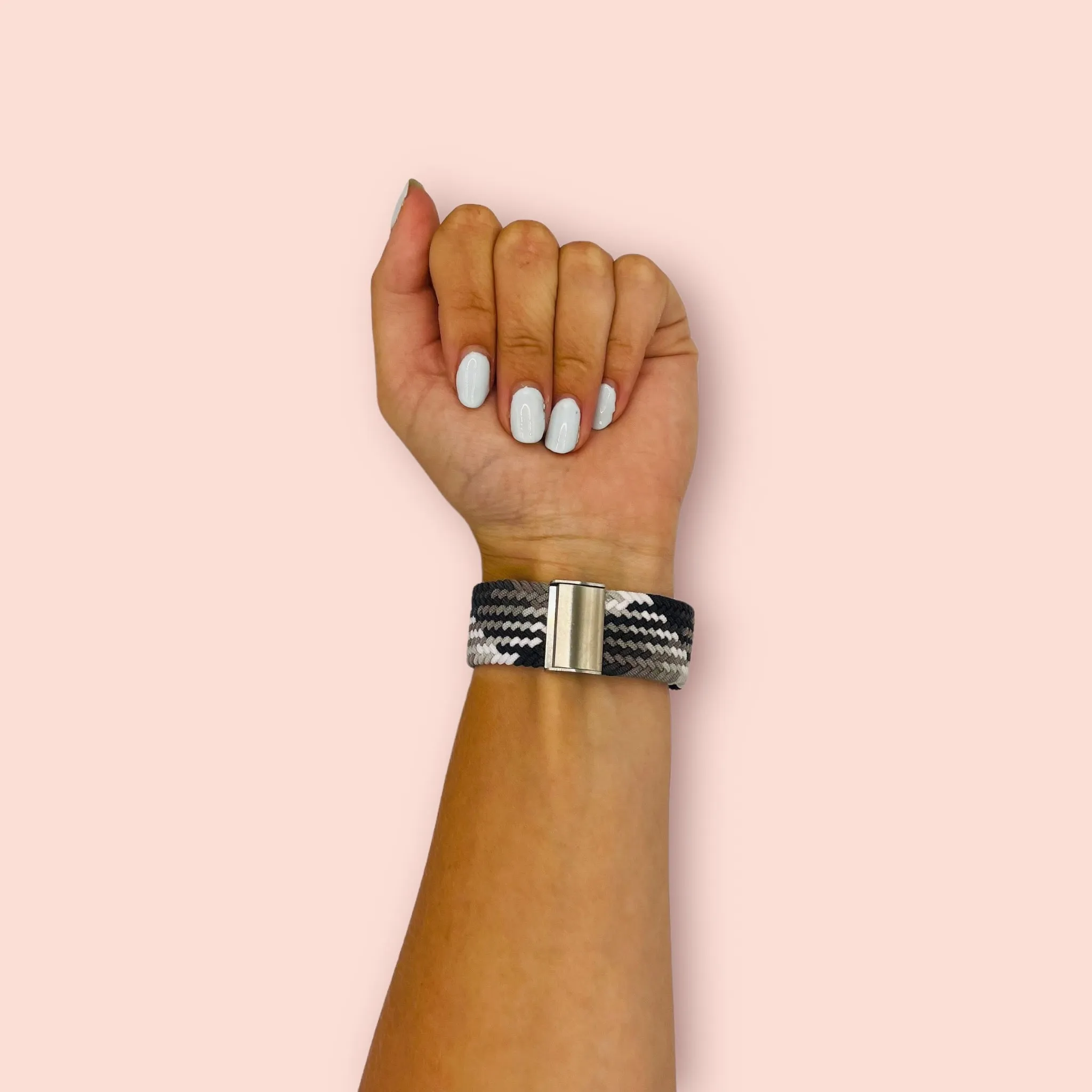 Nylon Braided Loop Watch Straps Compatible with the Polar Ignite