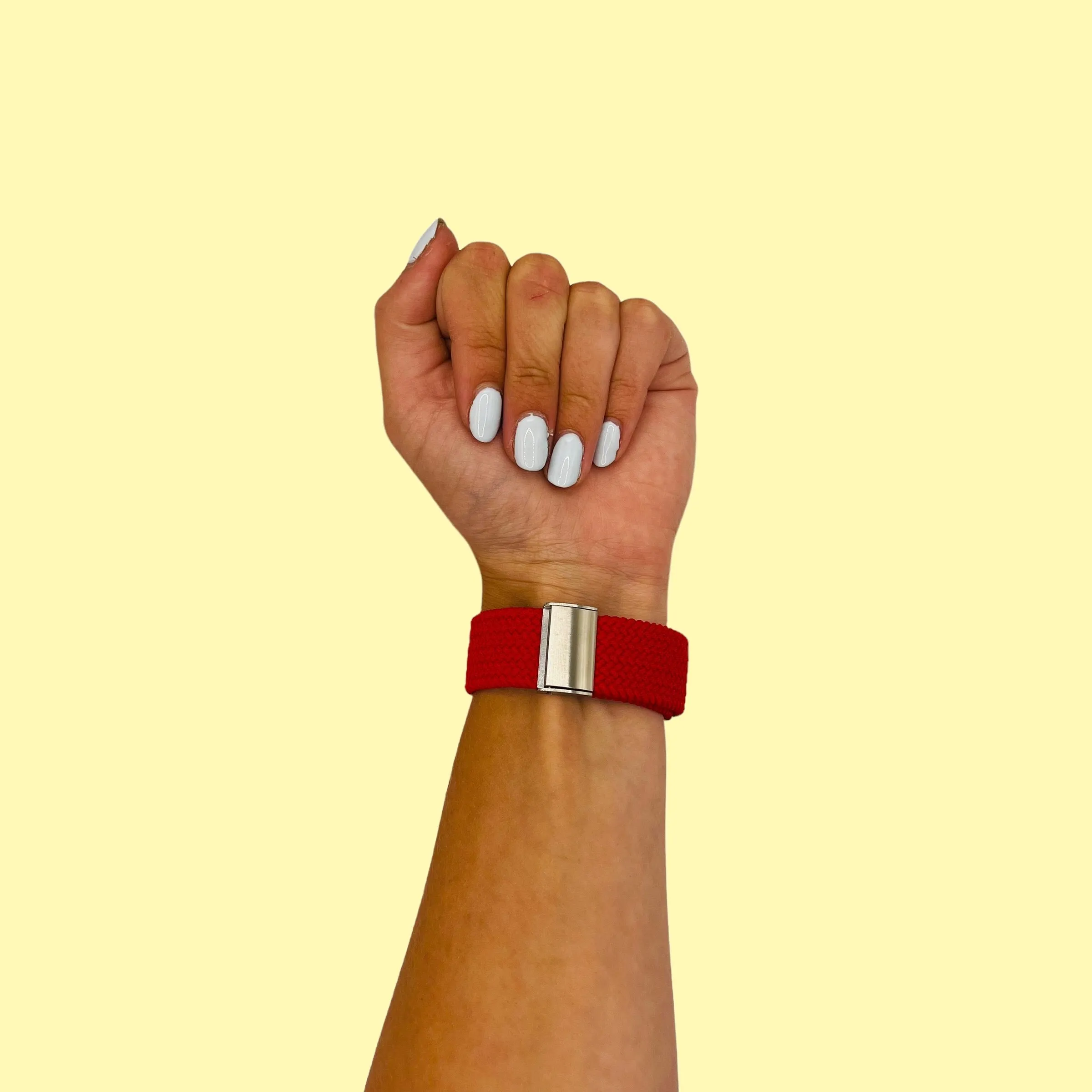 Nylon Braided Loop Watch Straps Compatible with the Polar Ignite