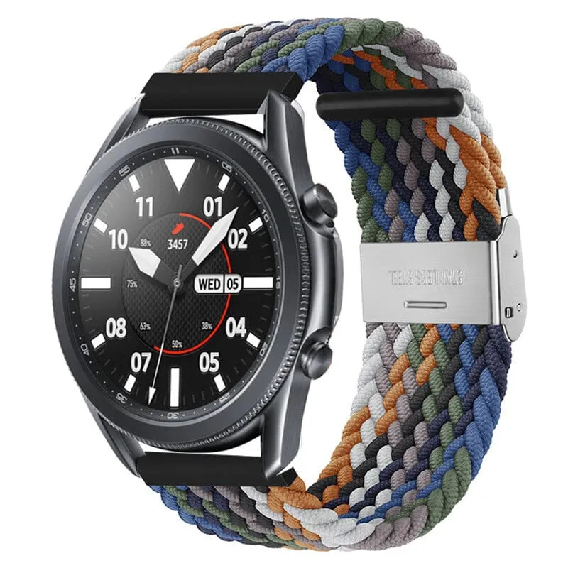 Nylon Braided Loop Watch Straps Compatible with the Polar Ignite