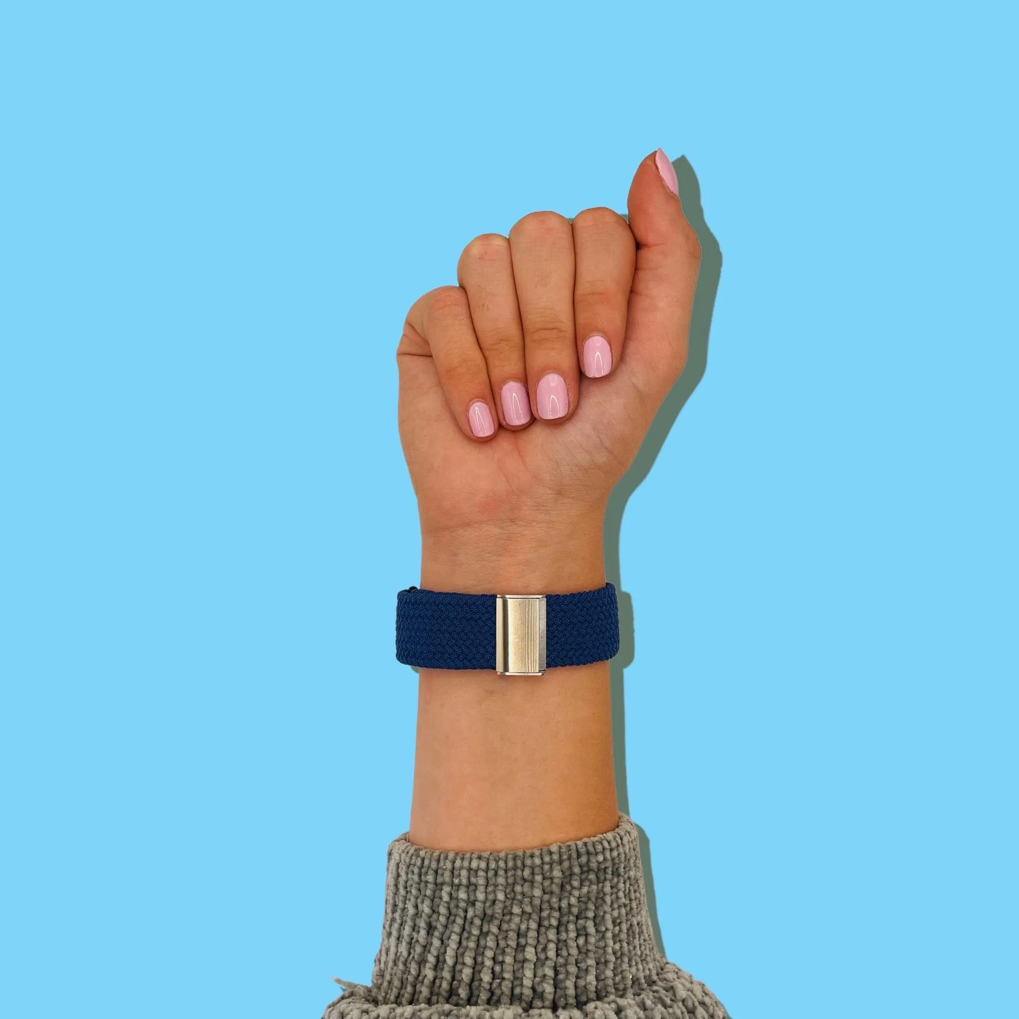 Nylon Braided Loop Watch Straps Compatible with the Polar Ignite