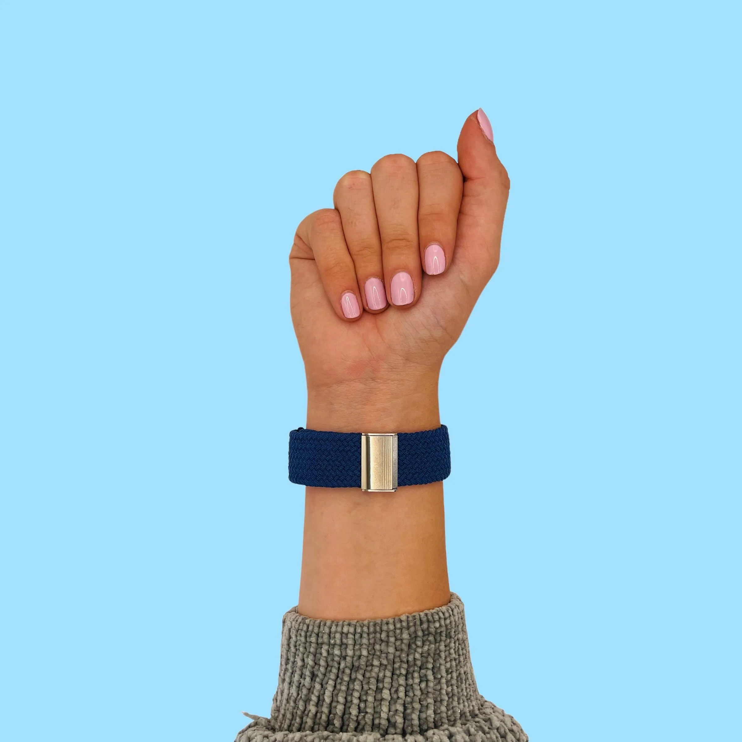 Nylon Braided Loop Watch Straps Compatible with the Polar Ignite