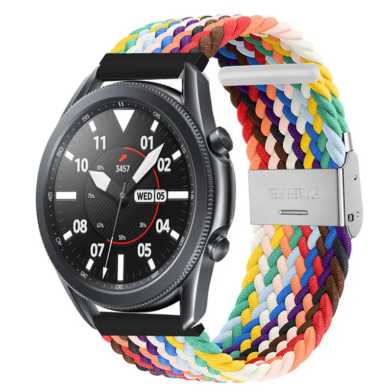 Nylon Braided Loop Watch Straps Compatible with the Polar Ignite