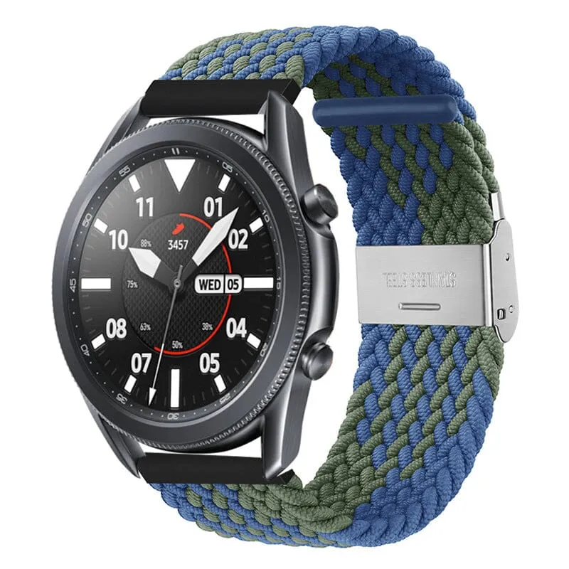 Nylon Braided Loop Watch Straps Compatible with the Polar Ignite