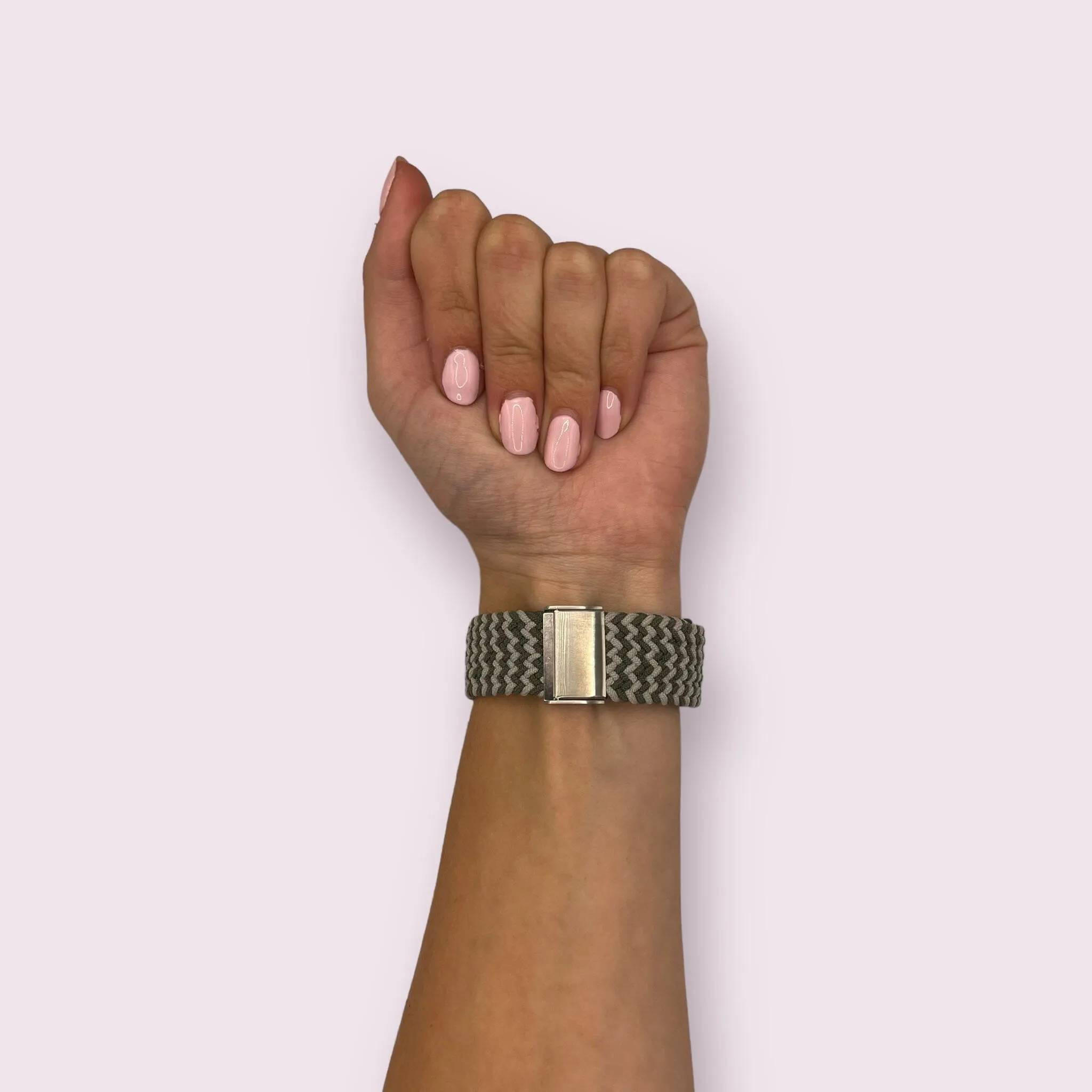 Nylon Braided Loop Watch Straps Compatible with the Polar Ignite