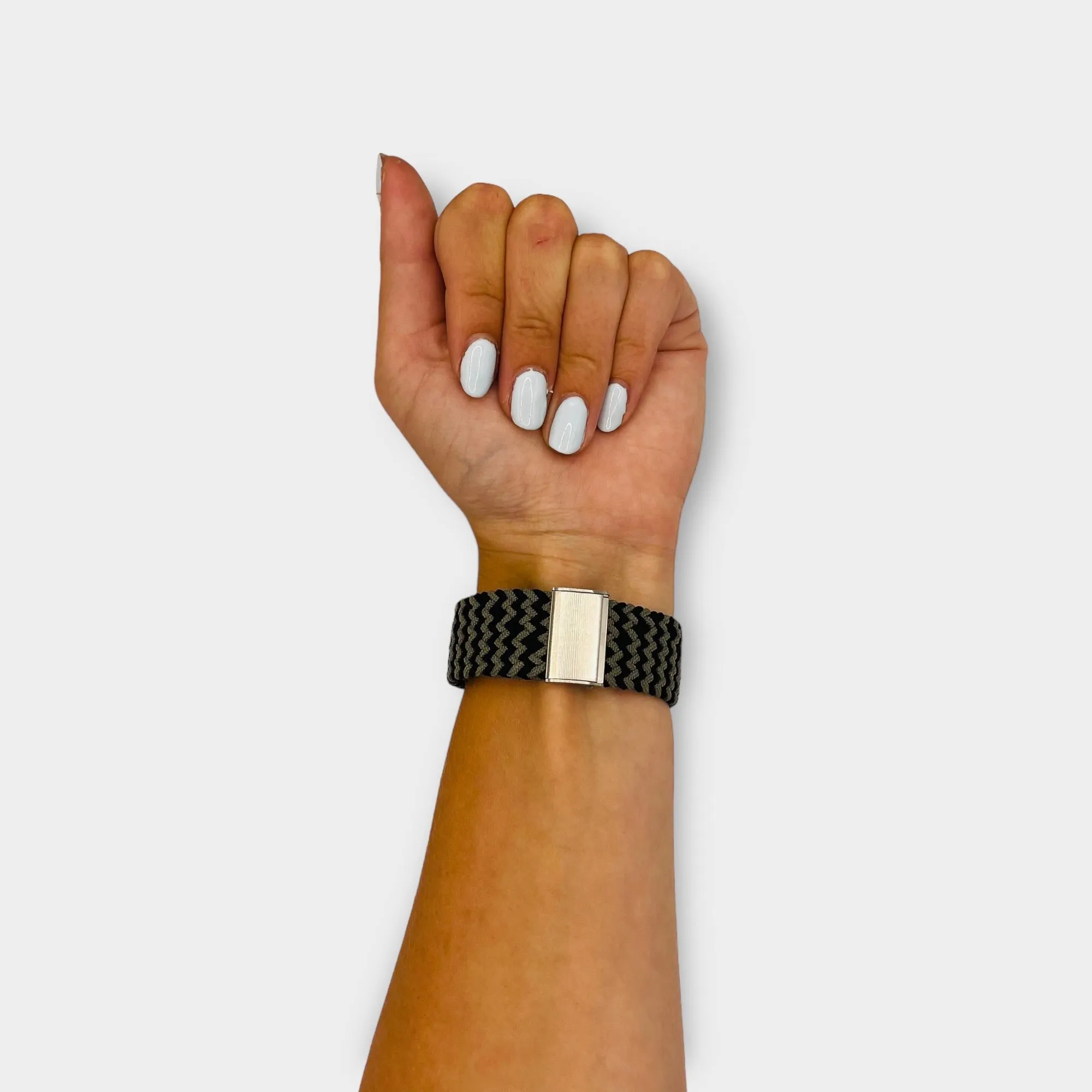 Nylon Braided Loop Watch Straps Compatible with the Polar Ignite