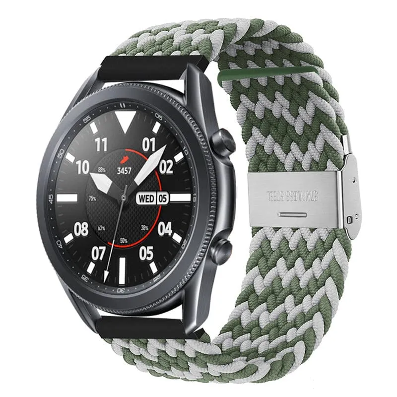 Nylon Braided Loop Watch Straps Compatible with the Polar Ignite