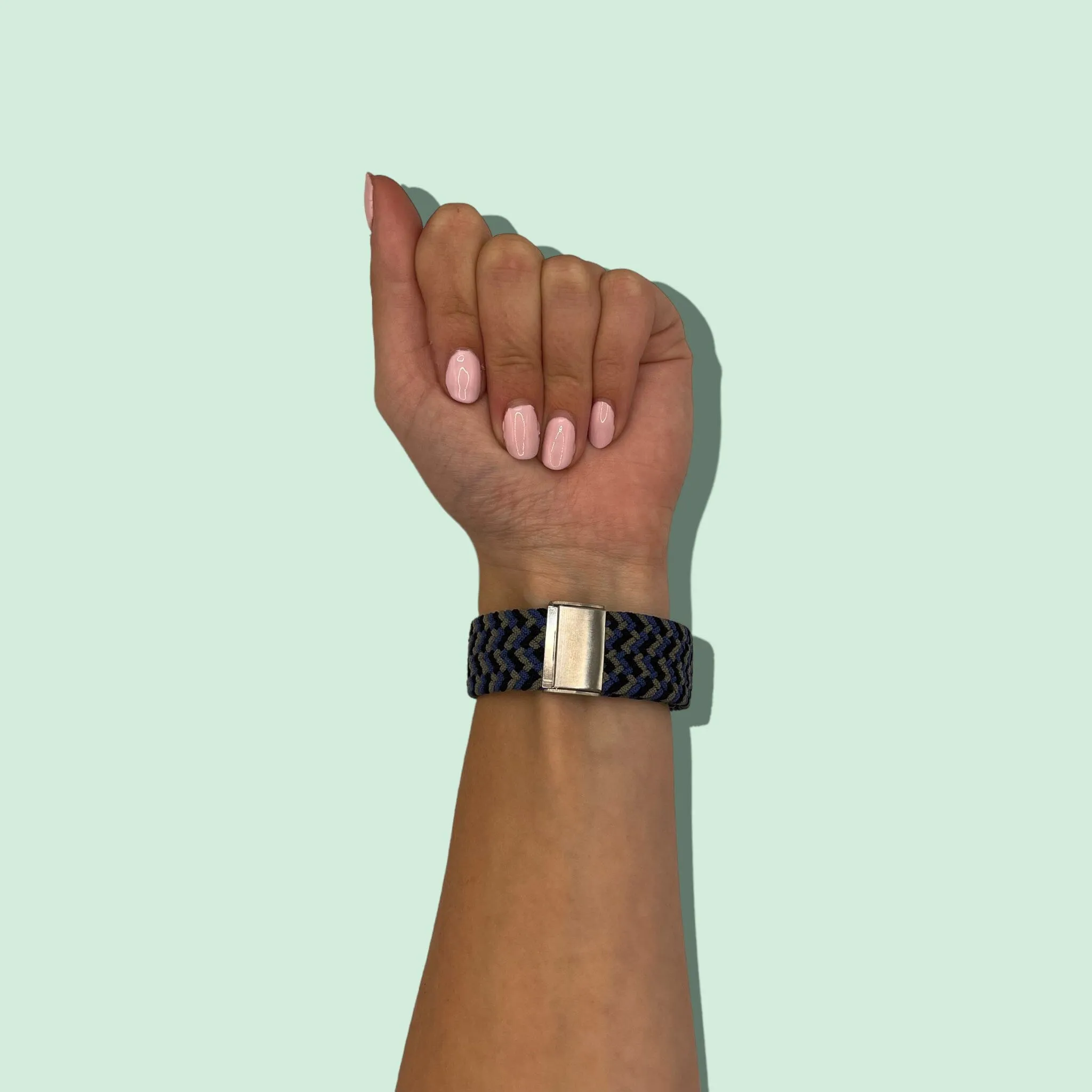 Nylon Braided Loop Watch Straps Compatible with the Polar Ignite