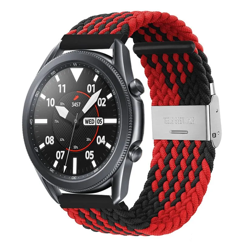 Nylon Braided Loop Watch Straps Compatible with the Polar Ignite