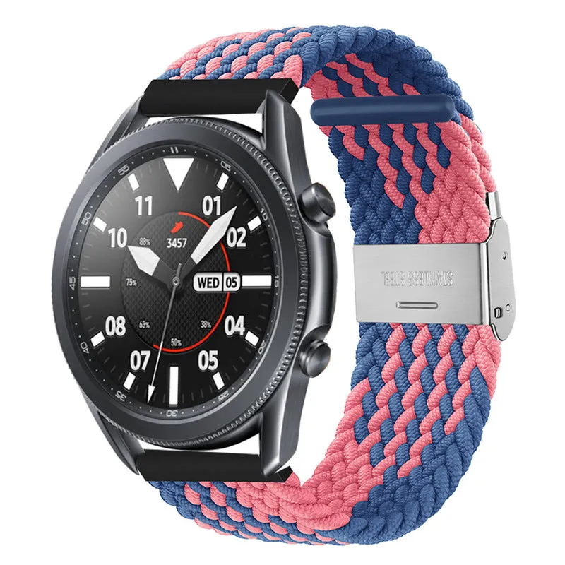 Nylon Braided Loop Watch Straps Compatible with the Polar Ignite