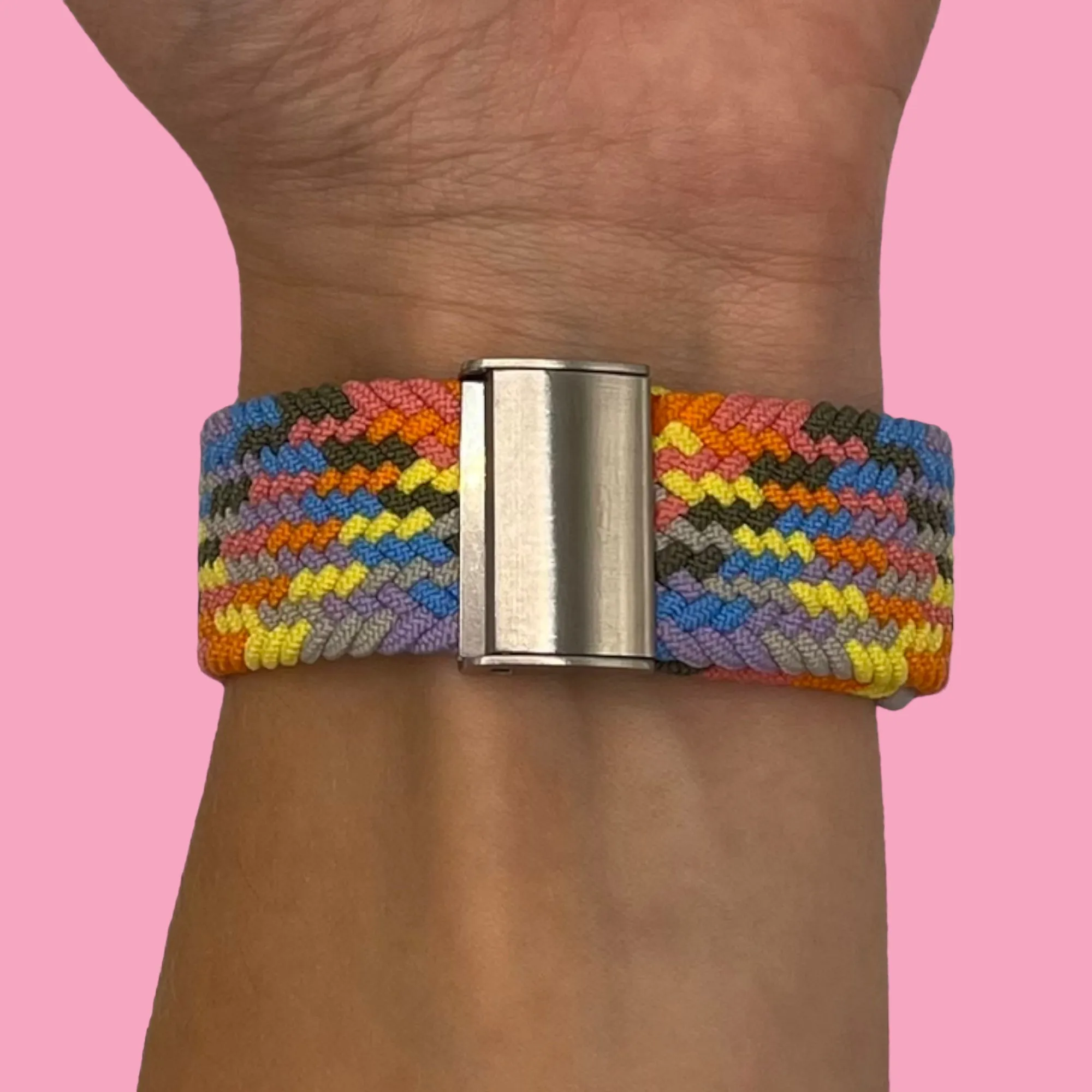 Nylon Braided Loop Watch Straps Compatible with the Polar Ignite