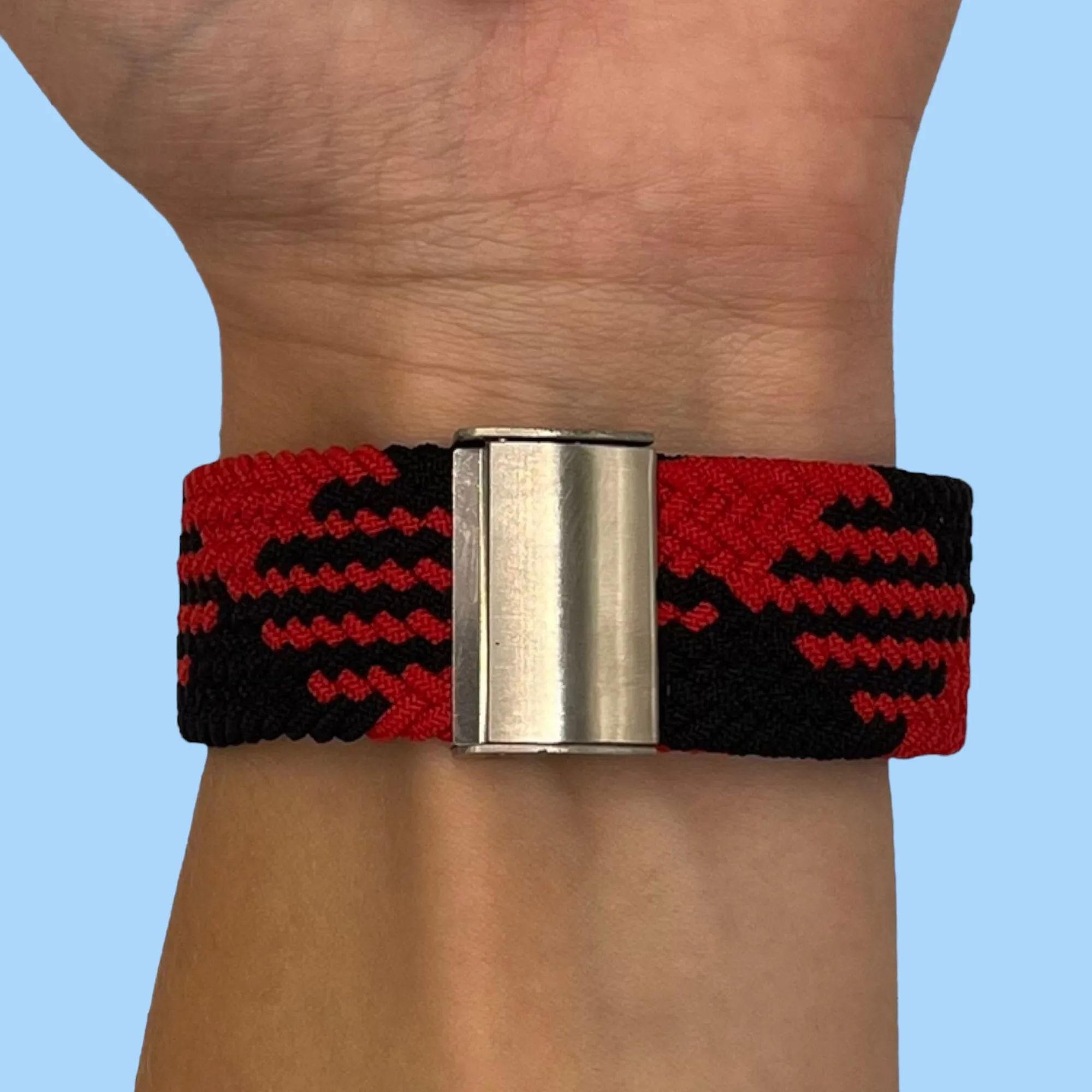 Nylon Braided Loop Watch Straps Compatible with the Polar Ignite