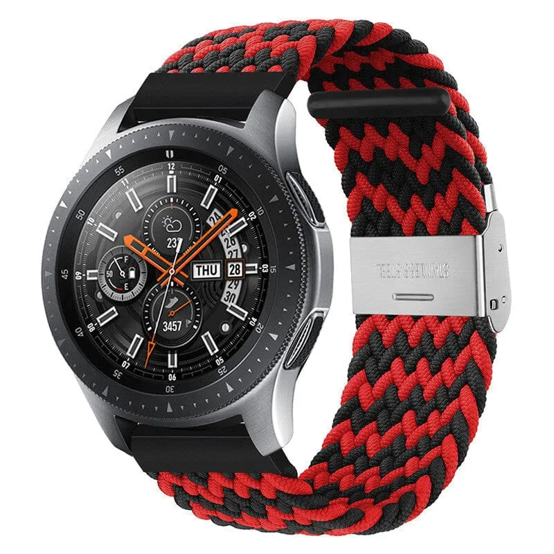 Nylon Braided Loop Watch Straps Compatible with the Polar Ignite