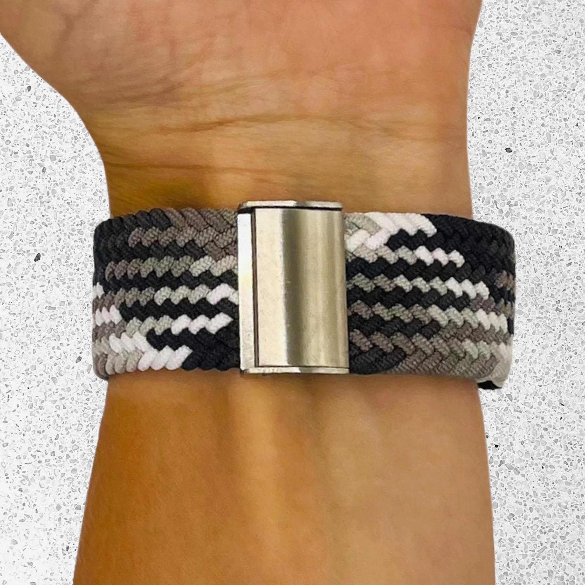 Nylon Braided Loop Watch Straps Compatible with the Polar Ignite