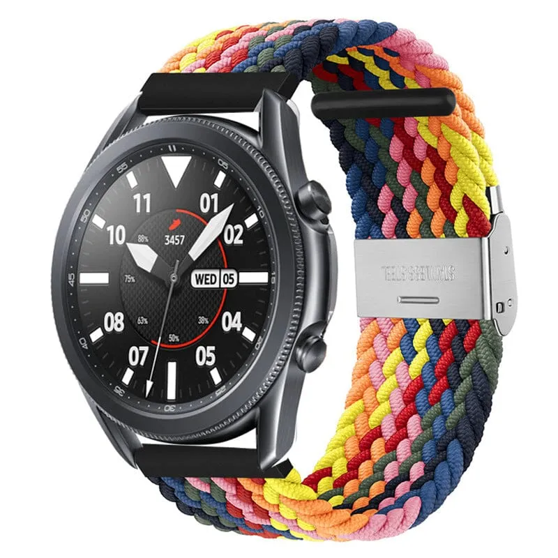Nylon Braided Loop Watch Straps Compatible with the Polar Ignite