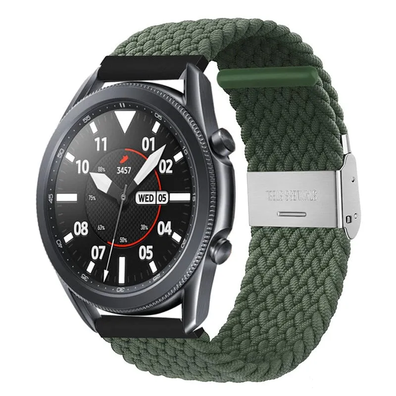 Nylon Braided Loop Watch Straps Compatible with the Polar Ignite