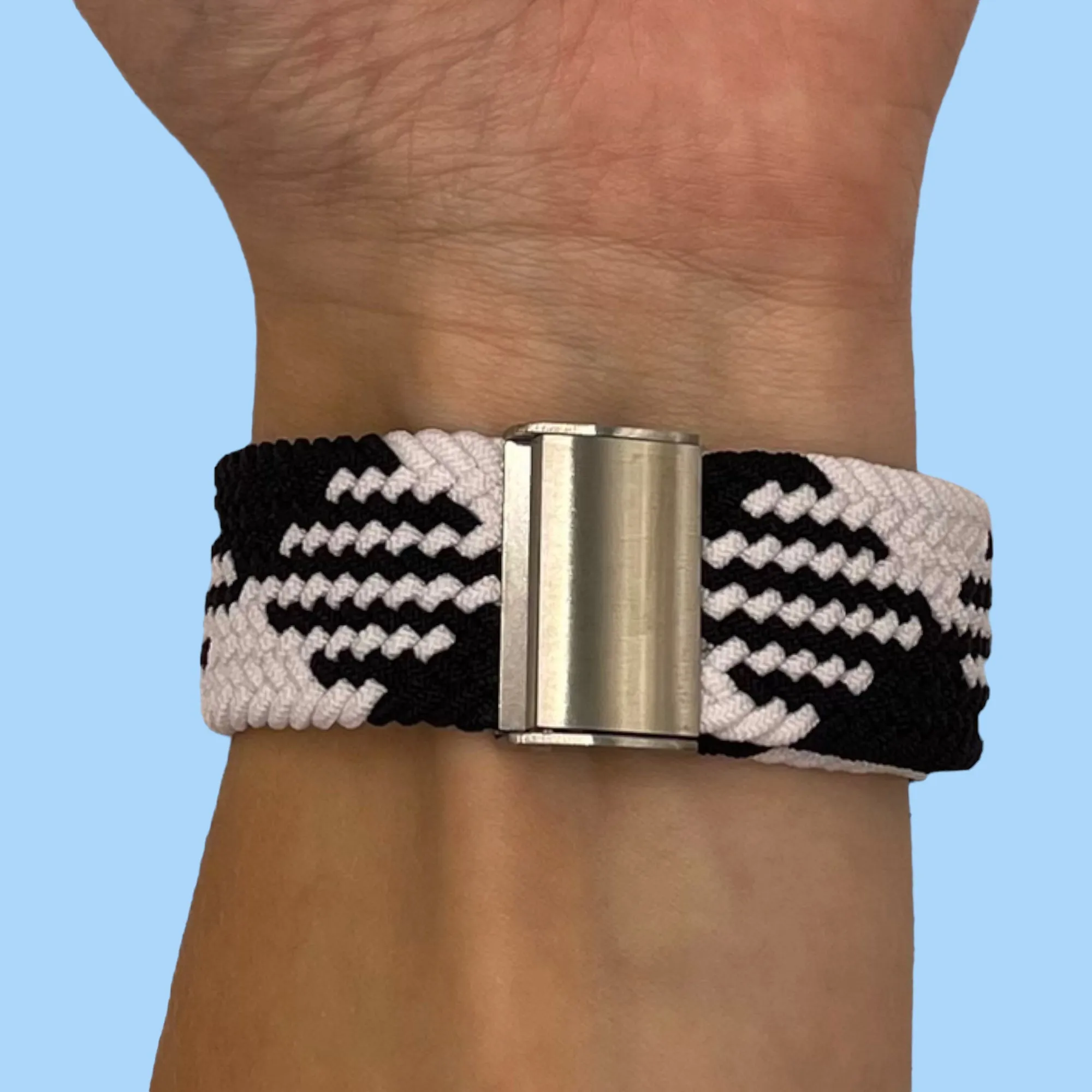 Nylon Braided Loop Watch Straps Compatible with the Polar Ignite