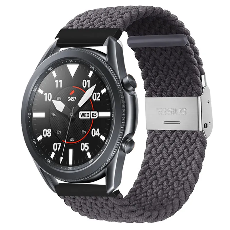 Nylon Braided Loop Watch Straps Compatible with the Polar Ignite