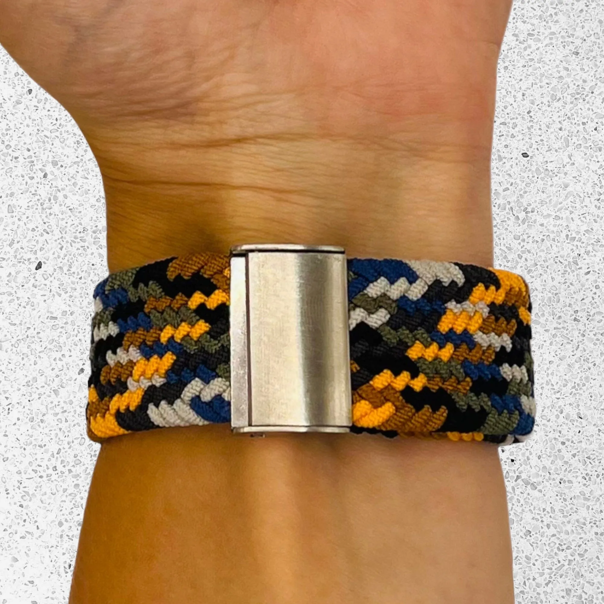 Nylon Braided Loop Watch Straps Compatible with the Polar Ignite