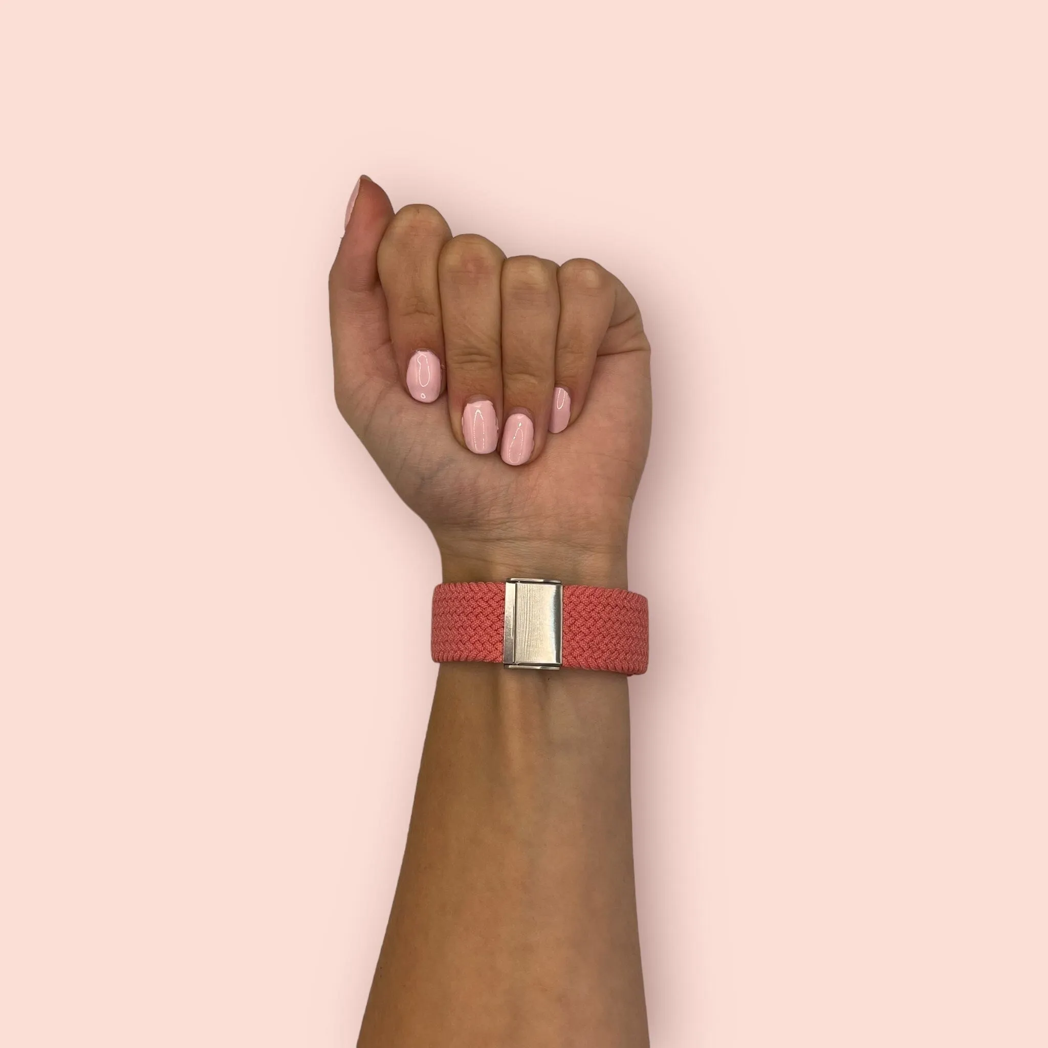 Nylon Braided Loop Watch Straps Compatible with the Polar Ignite