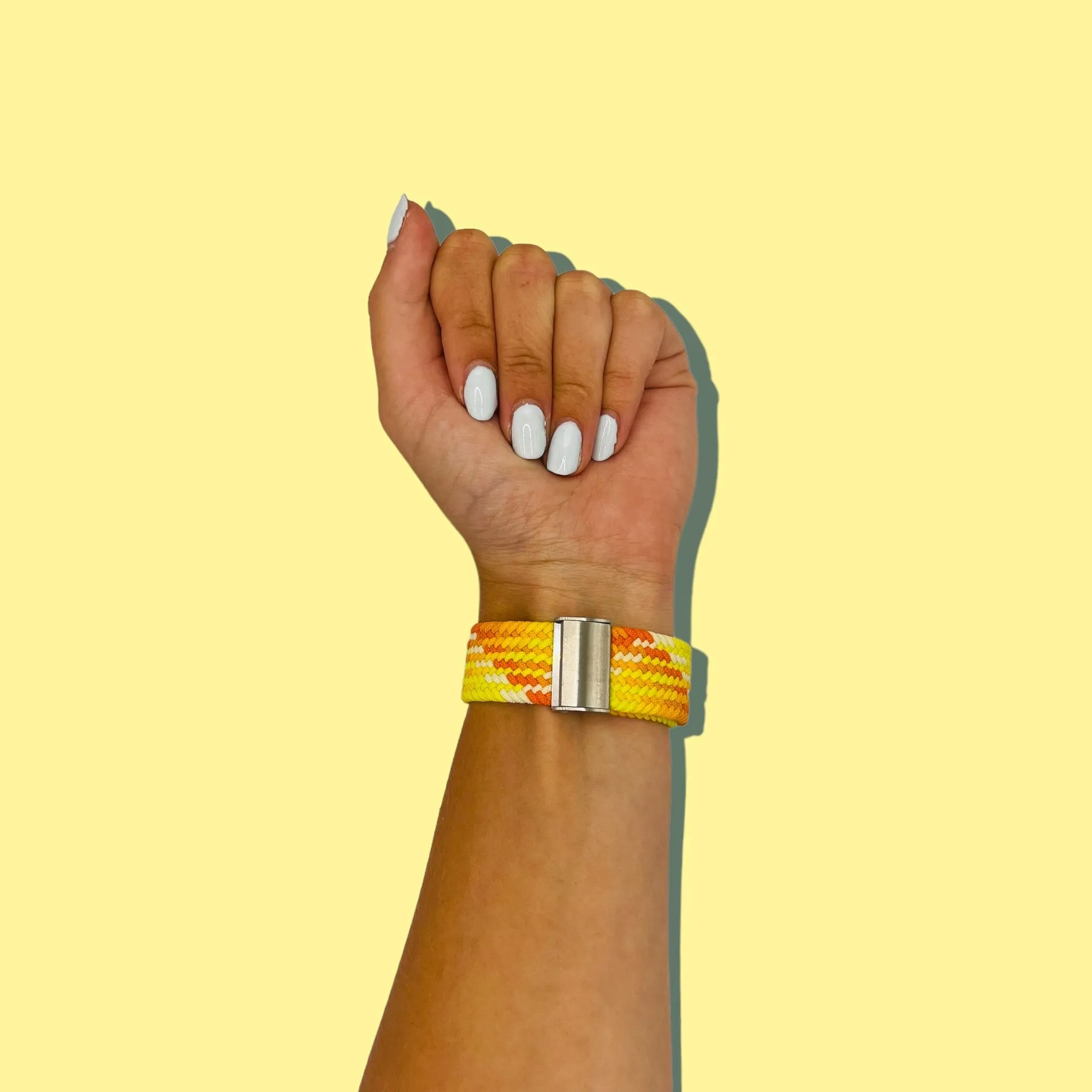 Nylon Braided Loop Watch Straps Compatible with the Polar Ignite