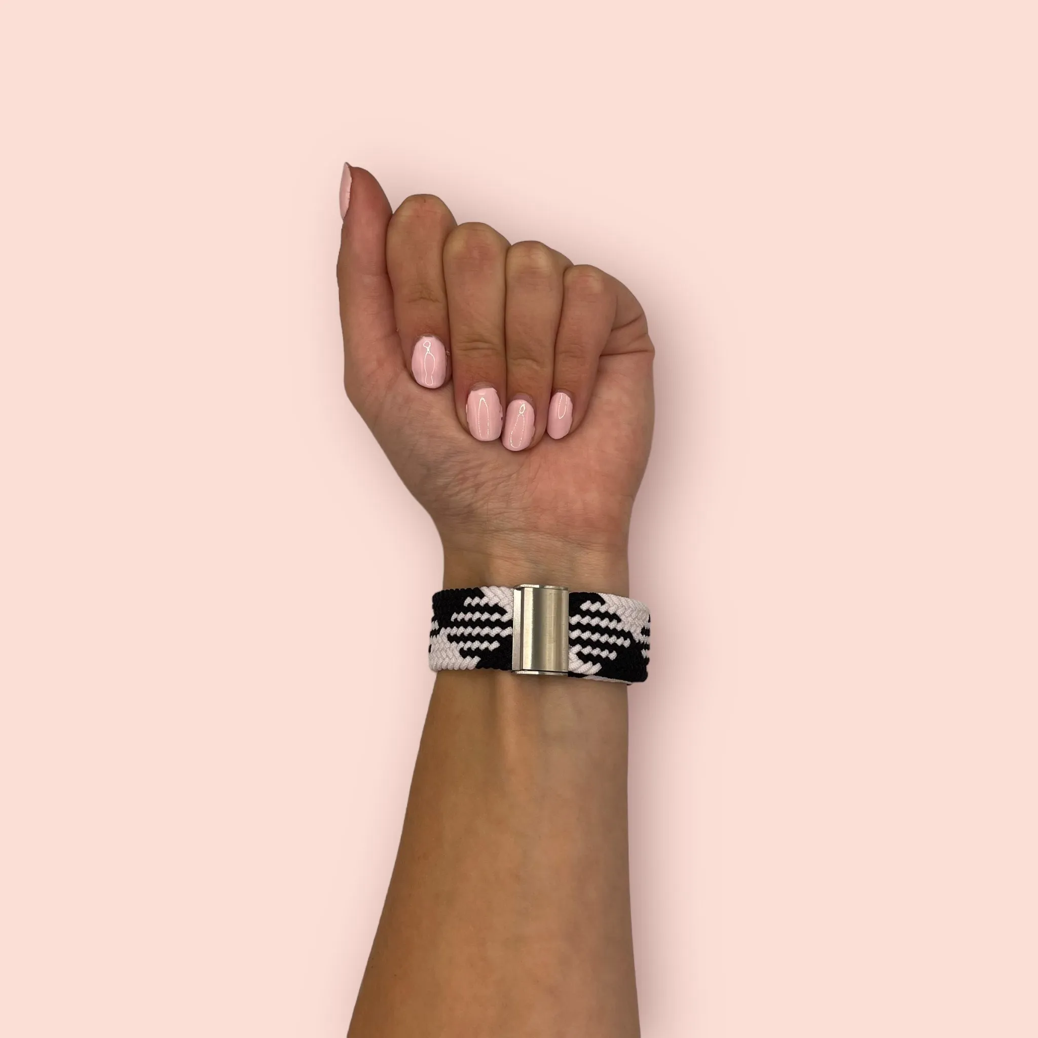 Nylon Braided Loop Watch Straps Compatible with the Polar Ignite