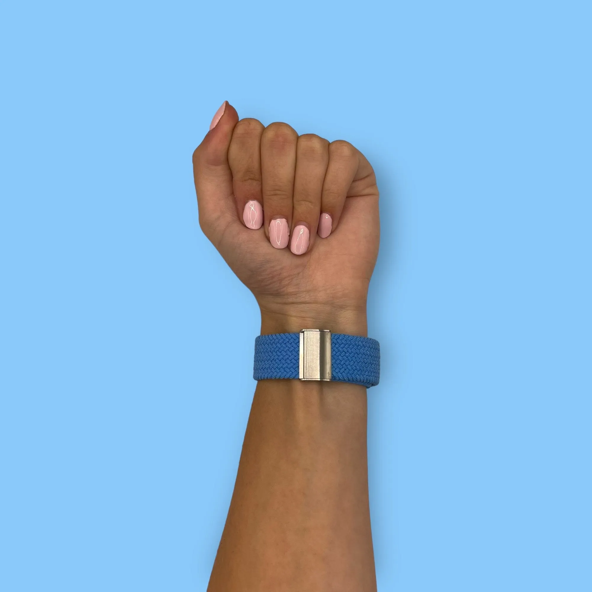 Nylon Braided Loop Watch Straps Compatible with the Polar Ignite