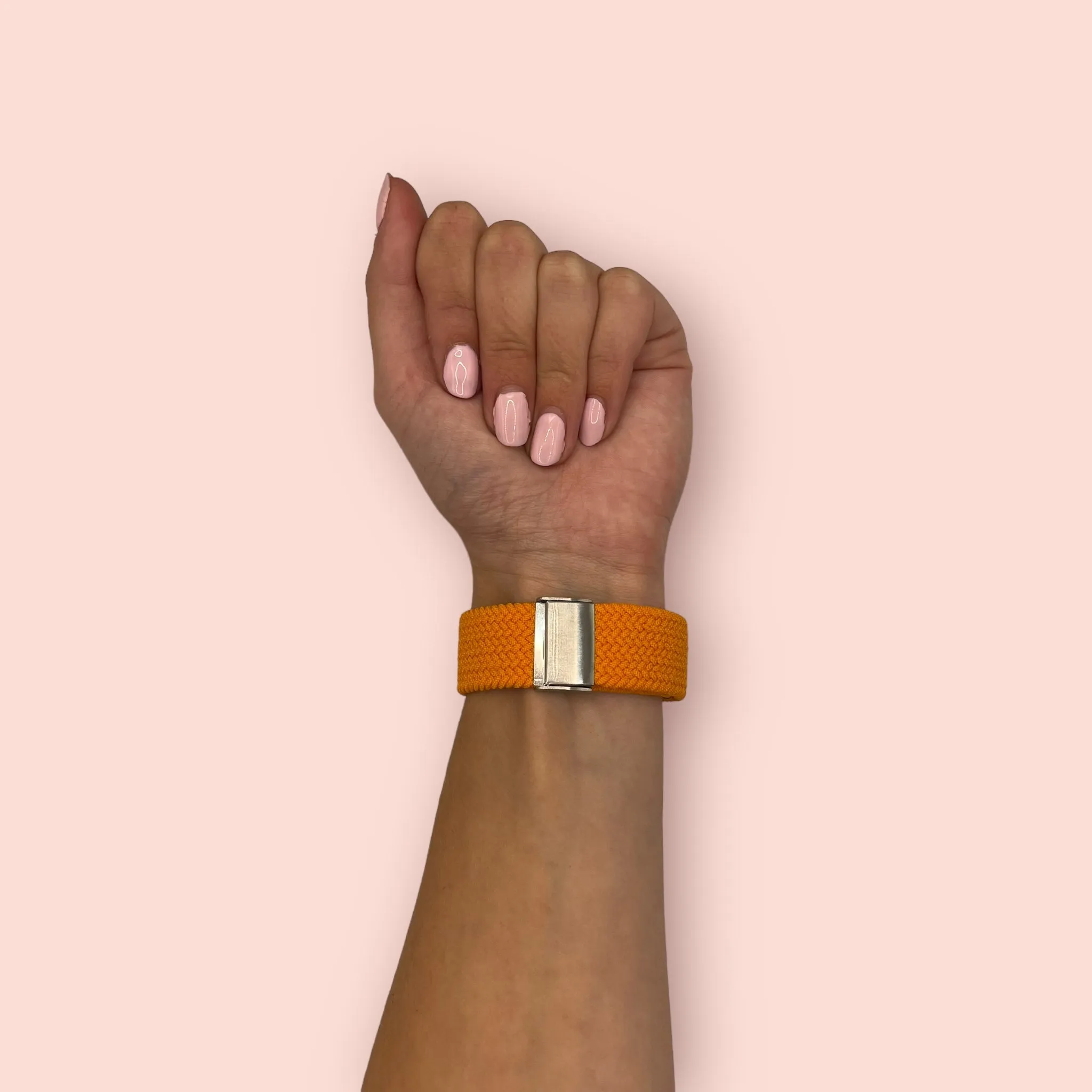 Nylon Braided Loop Watch Straps Compatible with the Polar Ignite